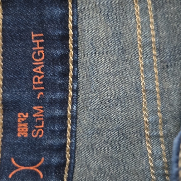 URBAN PIPELINE BRAND MENS BLUE SLIM STRAIGHT MAX FLEX JEANS SIZE 38 x 32 - Picture 9 of 16